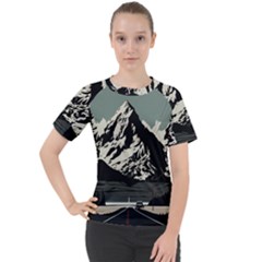 Mountains Women s Sport Raglan T-shirt