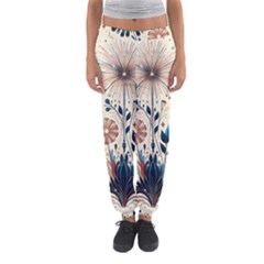 Flowers Bloom Blossom Flora Modern Women s Jogger Sweatpants