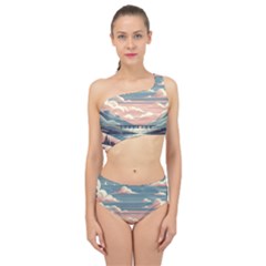 Artwork Painting Sculpture Nature Spliced Up Two Piece Swimsuit