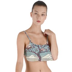 Roses Flowers Bloom Nature Blossom Layered Top Bikini Top 