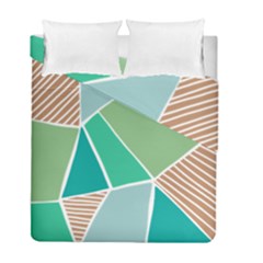 Geometric Colors  Pool Duvet Cover Double Side (full/ Double Size)