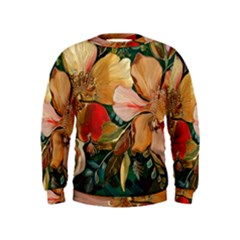  Floral Design 03 Kids  Sweatshirt