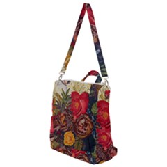 Floral Design 06 Crossbody Backpack