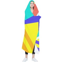 Geometric  Design 04 Wearable Blanket