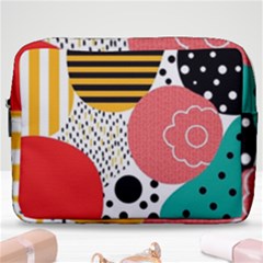 Geometric Design 07 Make Up Pouch (large)