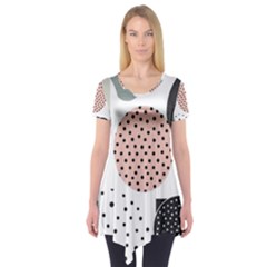 Geometric Design 12 Short Sleeve Tunic 