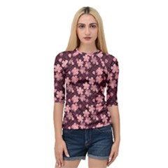 Cherry Blossoms Japanese Quarter Sleeve Raglan T-shirt