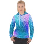 Rainbow Colors Colorful Pattern Women s Overhead Hoodie