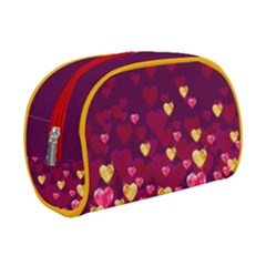 Love Red Heart Valentine Make Up Case (small) by Givinglala