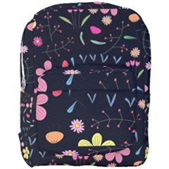 Foliage Pattern Beautiful Aesthetic Secret Garden Full Print Backpack