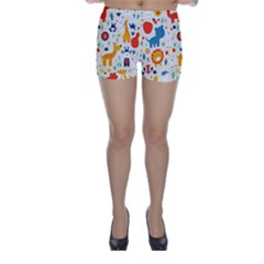 Pet Animal 03 Skinny Shorts by myclothy