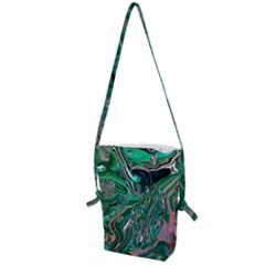 Malachite  Folding Shoulder Bag