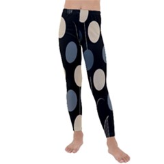 A Minimalist Pattern With Simple Lines And Shapes, Creating A Clean And Modern Aesthetic 03 Kids  Lightweight Velour Leggings