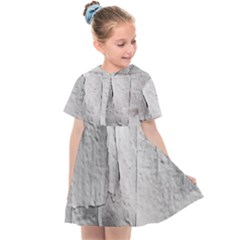 Wall With Cracked White Paint Texture Kids  Sailor Dress