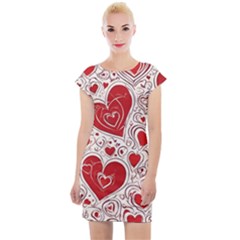 Be My Valentine Cap Sleeve Bodycon Dress