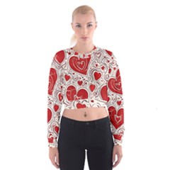 Be My Valentine Cropped Sweatshirt