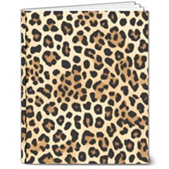 Leopard 8  X 10  Softcover Notebook