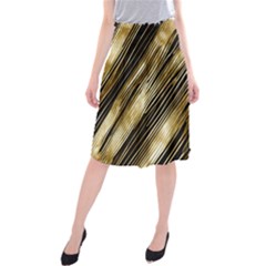 Gold Rush Midi Beach Skirt