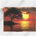 Sunset Nature Sea Dusk Landscape Canvas Cosmetic Bag (XXXL) View1