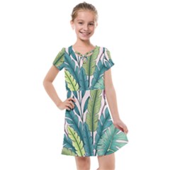 Illustrations Plants Nature Leaves Kids  Cross Web Dress by Salmanaz77