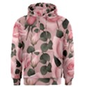 Pink Roses Men s Core Hoodie View1