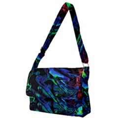 Sci-fi Scenester Full Print Messenger Bag (l) by MRNStudios