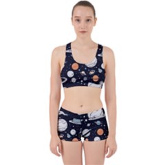 Space Galaxy Universe Stars Sky Work It Out Gym Set by Paksenen