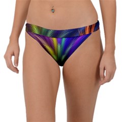 Abstract Colors - , Abstract Colors Band Bikini Bottoms by kyorashop23