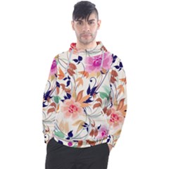 Abstract Floral Background Men s Pullover Hoodie by kyorashop23