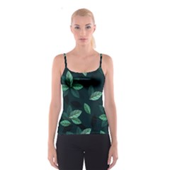 Foliage Spaghetti Strap Top by HermanTelo
