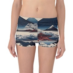 Hokusai Moutains Japan Boyleg Bikini Bottoms