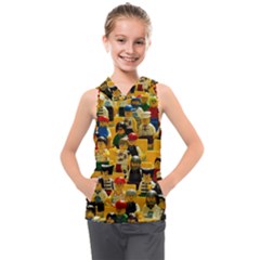 Lego People, Games Kids  Sleeveless Hoodie by kyorashop23