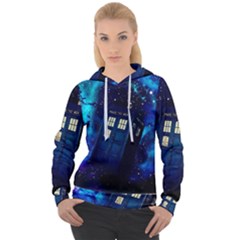 Tardis Doctor Who Space Galaxy Women s Overhead Hoodie