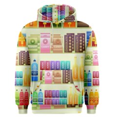 Supermarket Shelf Products Snacks Men s Core Hoodie