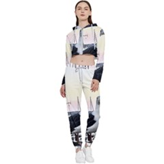 Fisherman?¯s Ward, San Francisco, Ca Cropped Zip Up Lounge Set by RiverRootz