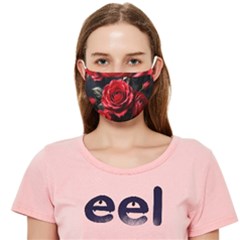 Red Roses Cloth Face Mask (adult) by Sabxi