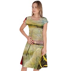 Fabrics Classic Short Sleeve Dress by bestdesignintheworld