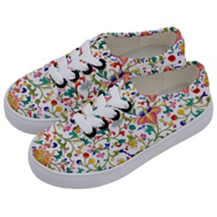 Owen Jones Chinese Ornamental Pattern Lotus Flowers And Vine Kids  Classic Low Top Sneakers by Pixelchicken