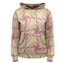 Abstract Pattern Design Scrapbooking Women s Pullover Hoodie