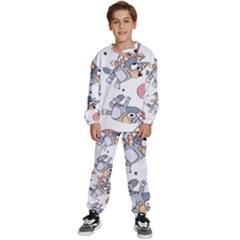 Bluey, Bluey Merch, Bluey Pattern, Bluey Bluey, Bingo, Bluey Design, Bluey Dog Kids  Sweatshirt Set