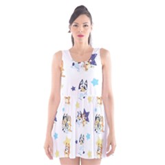Bluey, Bluey Merch, Bluey Pattern, Bluey Bluey, Bingo, Bluey Design, Bluey Dog Scoop Neck Skater Dress