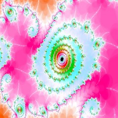 decorative fractal spiral