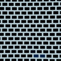 bricks black blue line