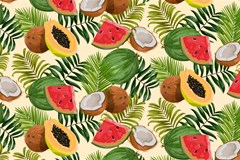 tropical pattern background