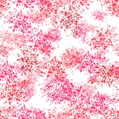 red splashes on white background