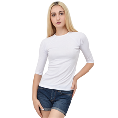 Quarter Sleeve Raglan T-Shirt Icon