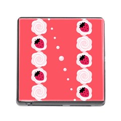 Cake Top Rose Memory Card Reader With Storage (square)