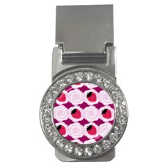 Cake Top Grape Money Clip (cz)