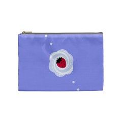 Cake Top Purple Cosmetic Bag (medium) by strawberrymilk