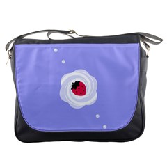 Cake Top Purple Messenger Bag